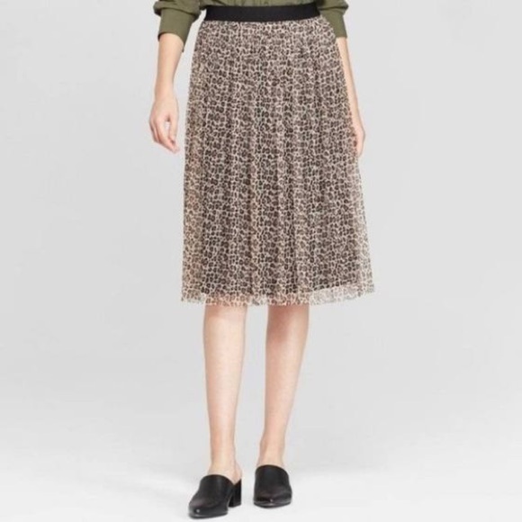 A New Day  / Animal Print Skirt Size-S - Picture 2 of 7